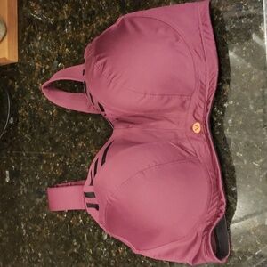 Plum Purple LIVI High Impacted Wicking Max Support Sports Bra